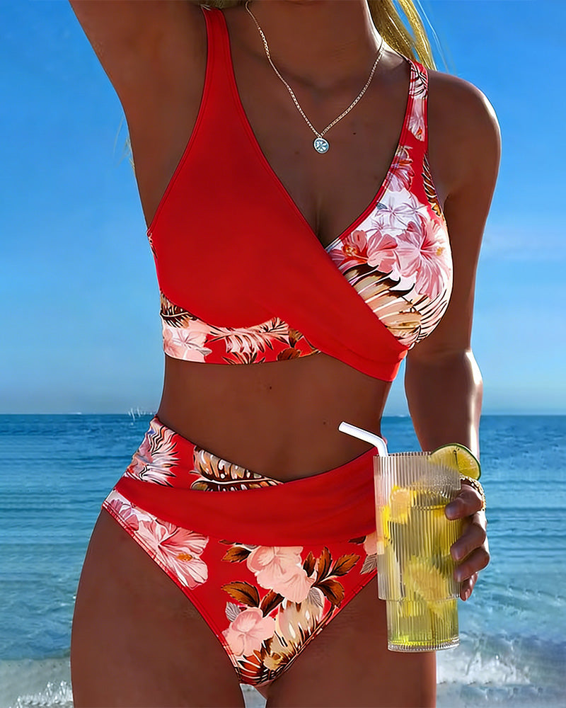 Jolina - Květinový bikini set
