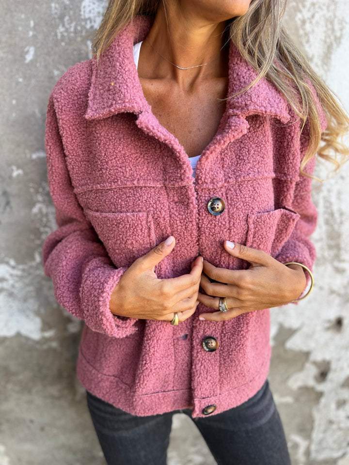 Rachel | Pohodlný texturovaný kabát