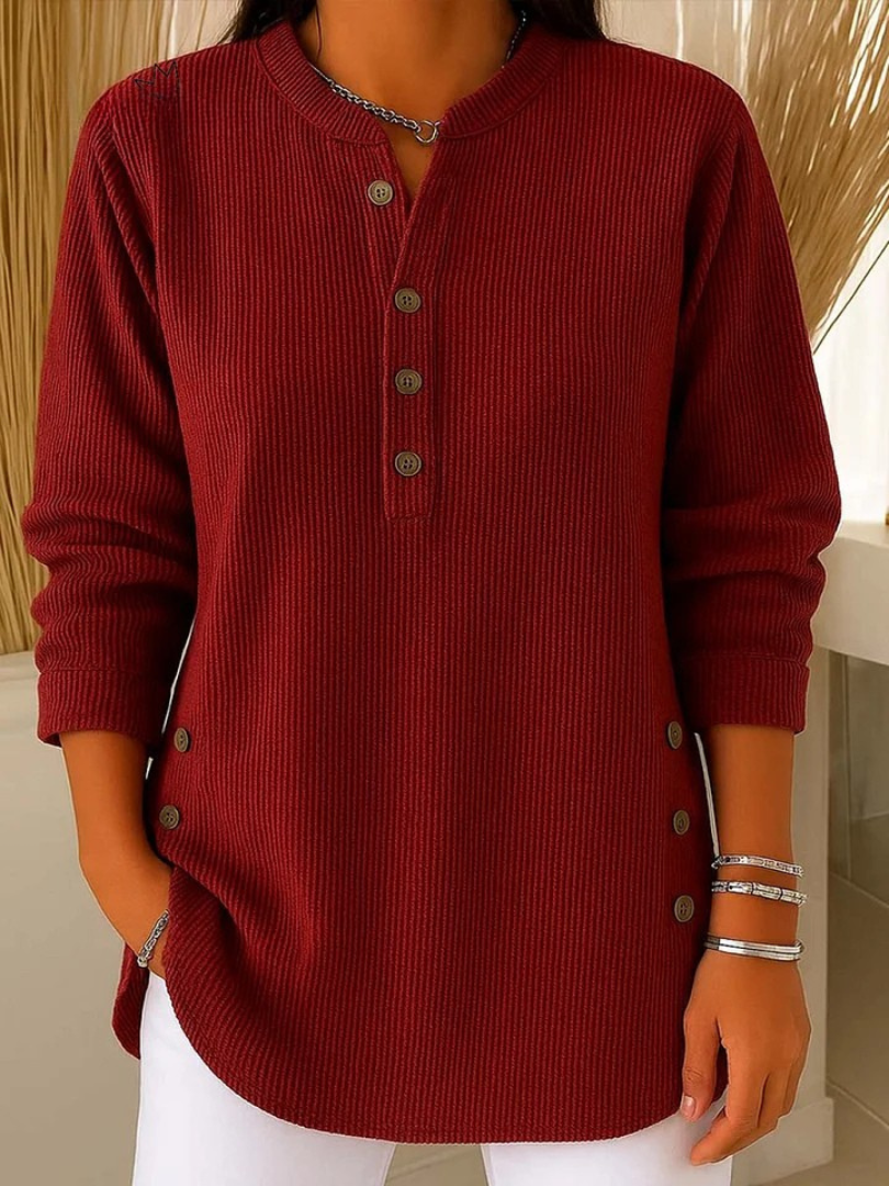 Susan | Henley tunika s knoflíky