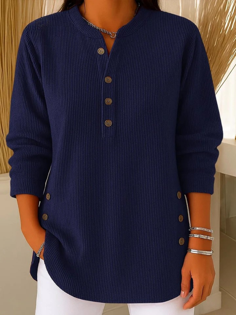 Susan | Henley tunika s knoflíky