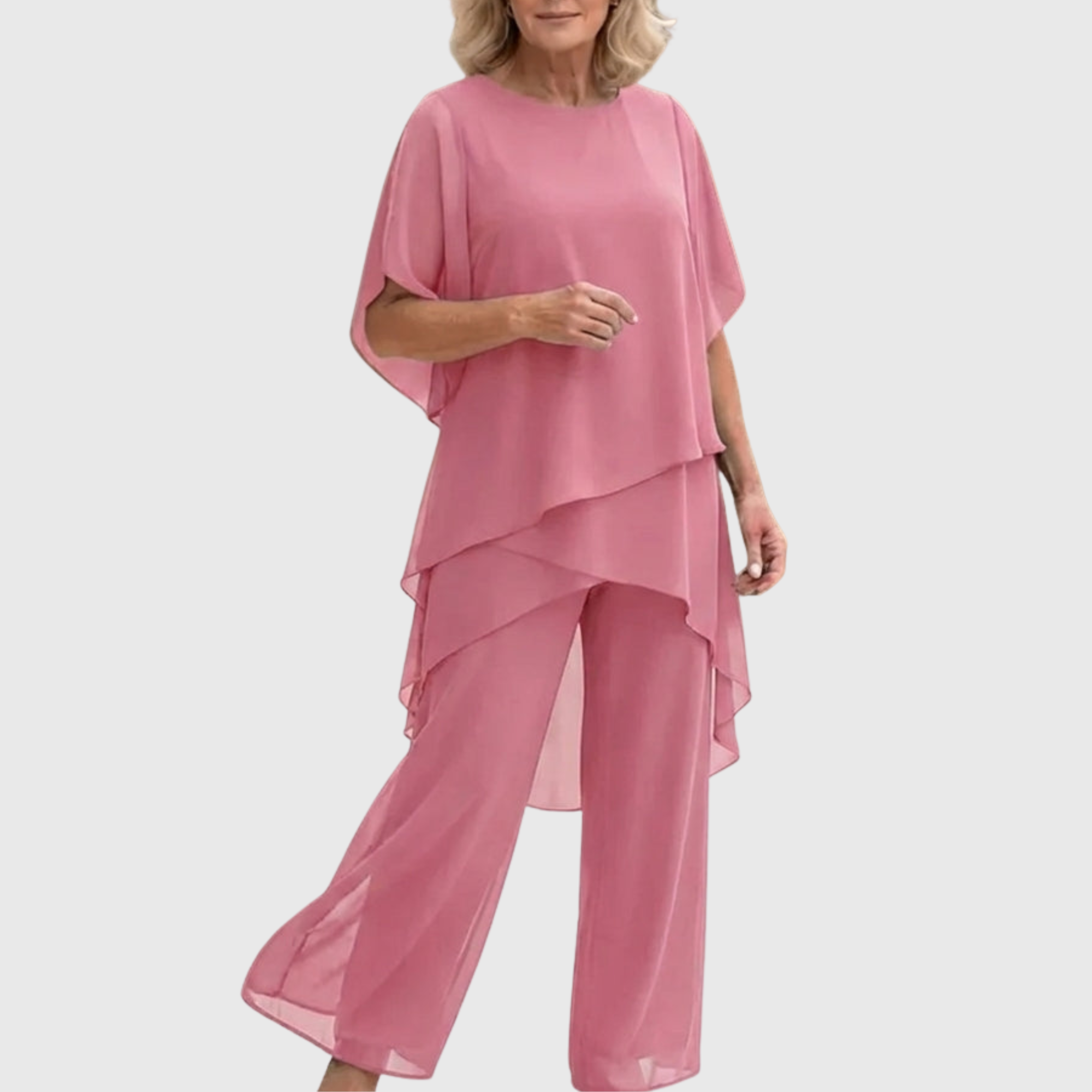 ELARA | Fluidní Palazzo Set pro Elegantní Pohodlí a Styl