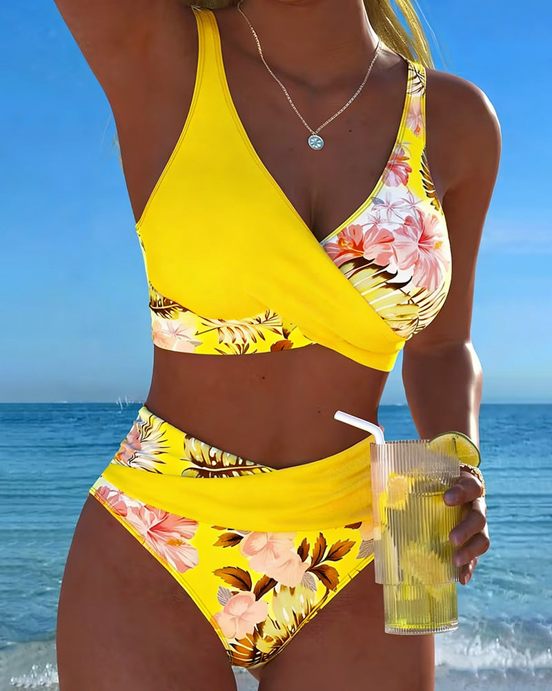 Jolina - Květinový bikini set