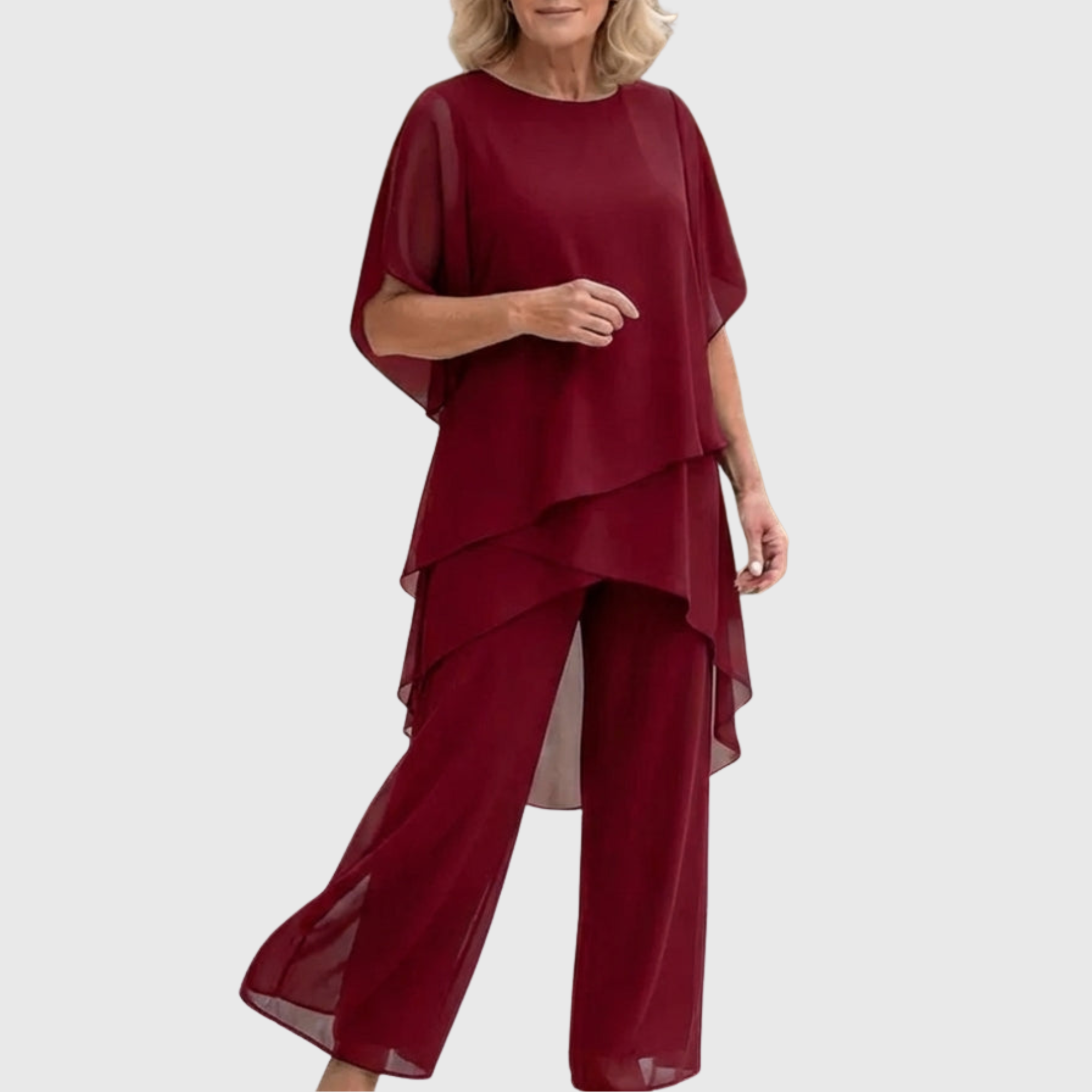 ELARA | Fluidní Palazzo Set pro Elegantní Pohodlí a Styl