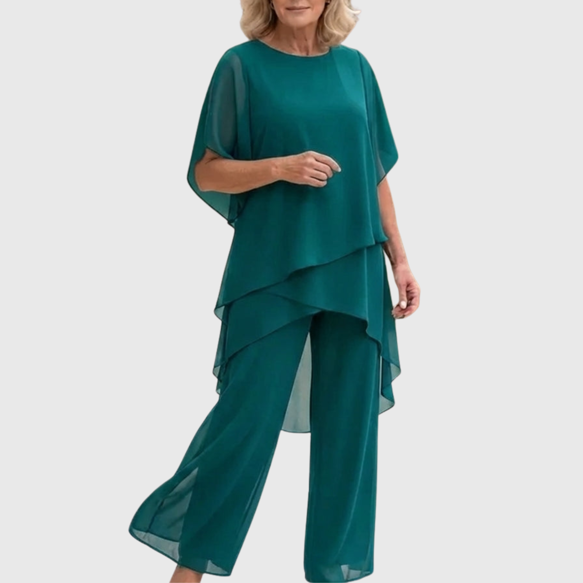 ELARA | Fluidní Palazzo Set pro Elegantní Pohodlí a Styl