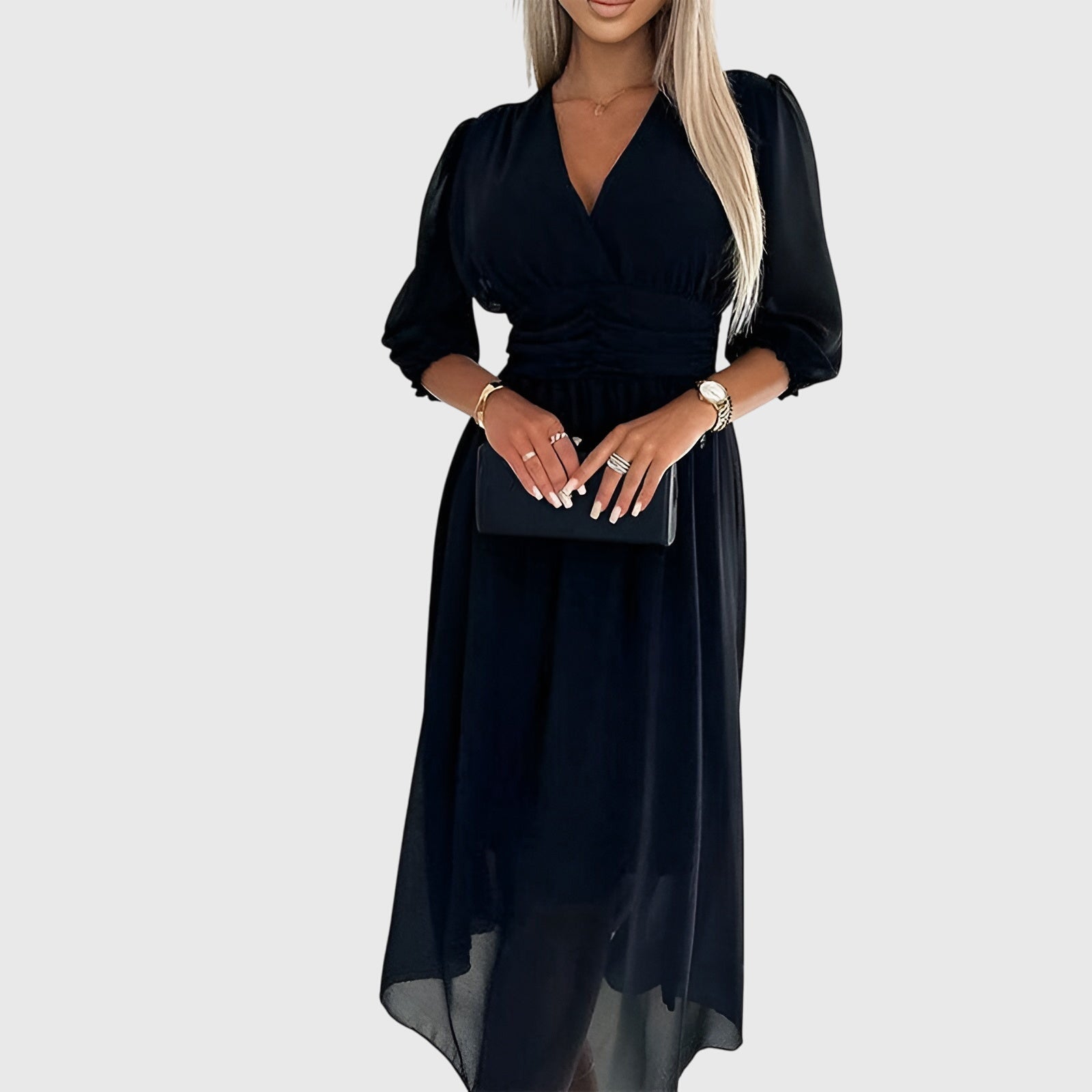 Chloe™ | Lehké hedvábné šifónové šaty