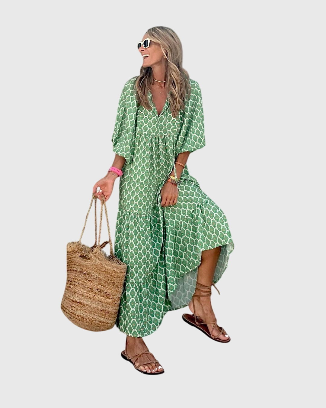 Sarah™ - Boho Maxi Šaty