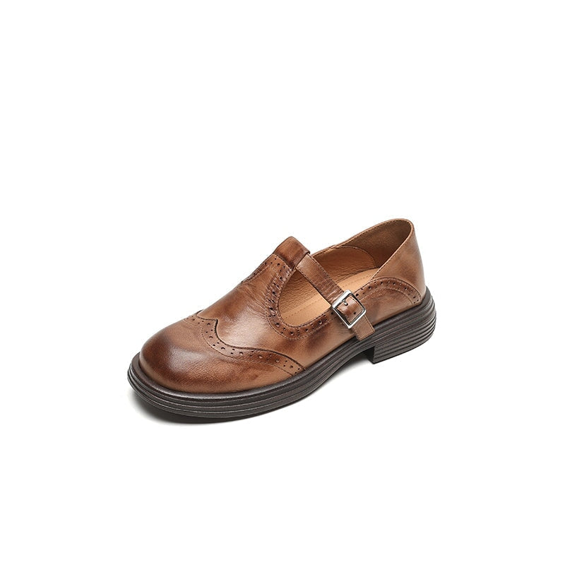 Rachel | Elegantní kožené Mary Janes