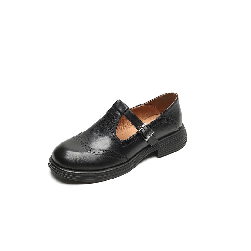 Rachel | Elegantní kožené Mary Janes